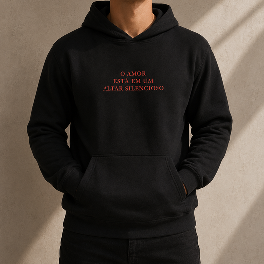 Moletom Maculina - Altar Silêncioso