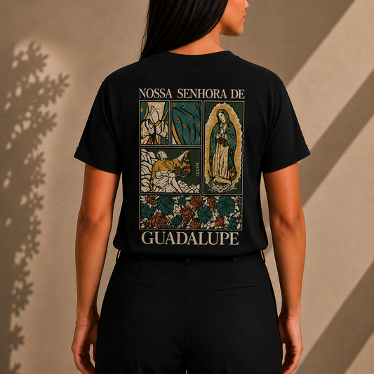 Camiseta Feminina Nossa Senhora Guadalupe