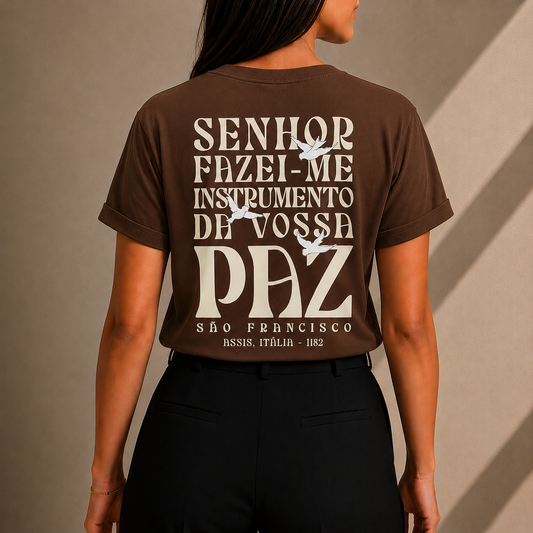 Camiseta Feminina São Francisco De Assis