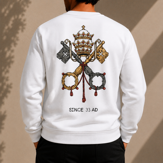 Moletom Maculina Bandeira Vaticano - I'm Catholic
