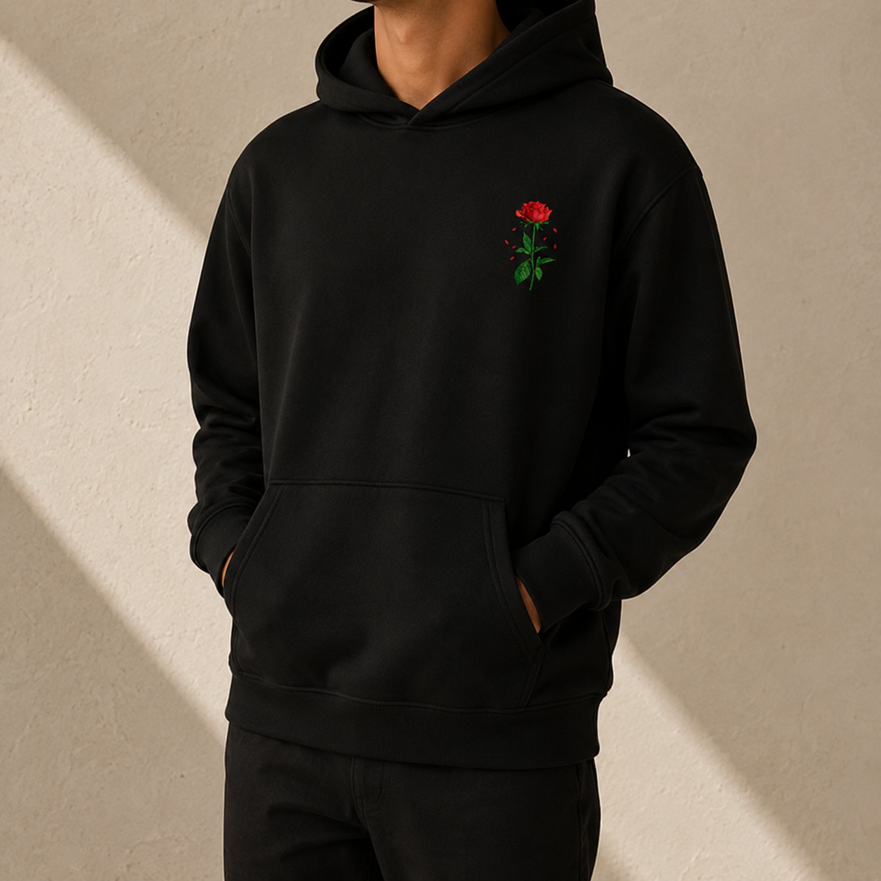 Moletom Maculino - Chuva de Rosas Santa Terezinha