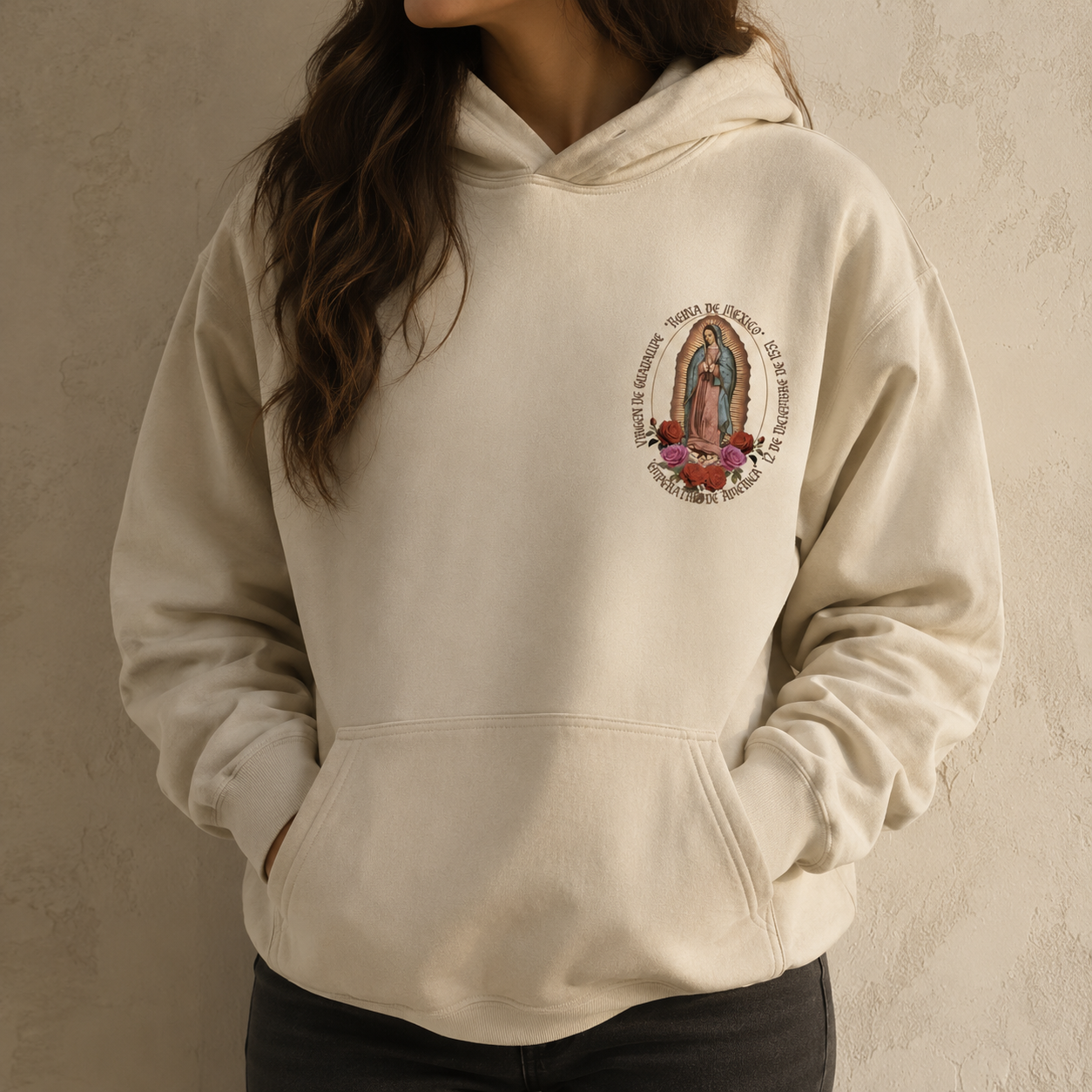 Moletom Feminino - Nossa Senhora de Guadalupe