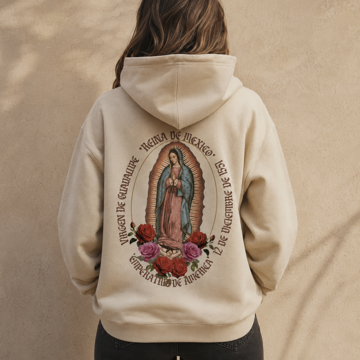 Moletom Feminino - Nossa Senhora de Guadalupe