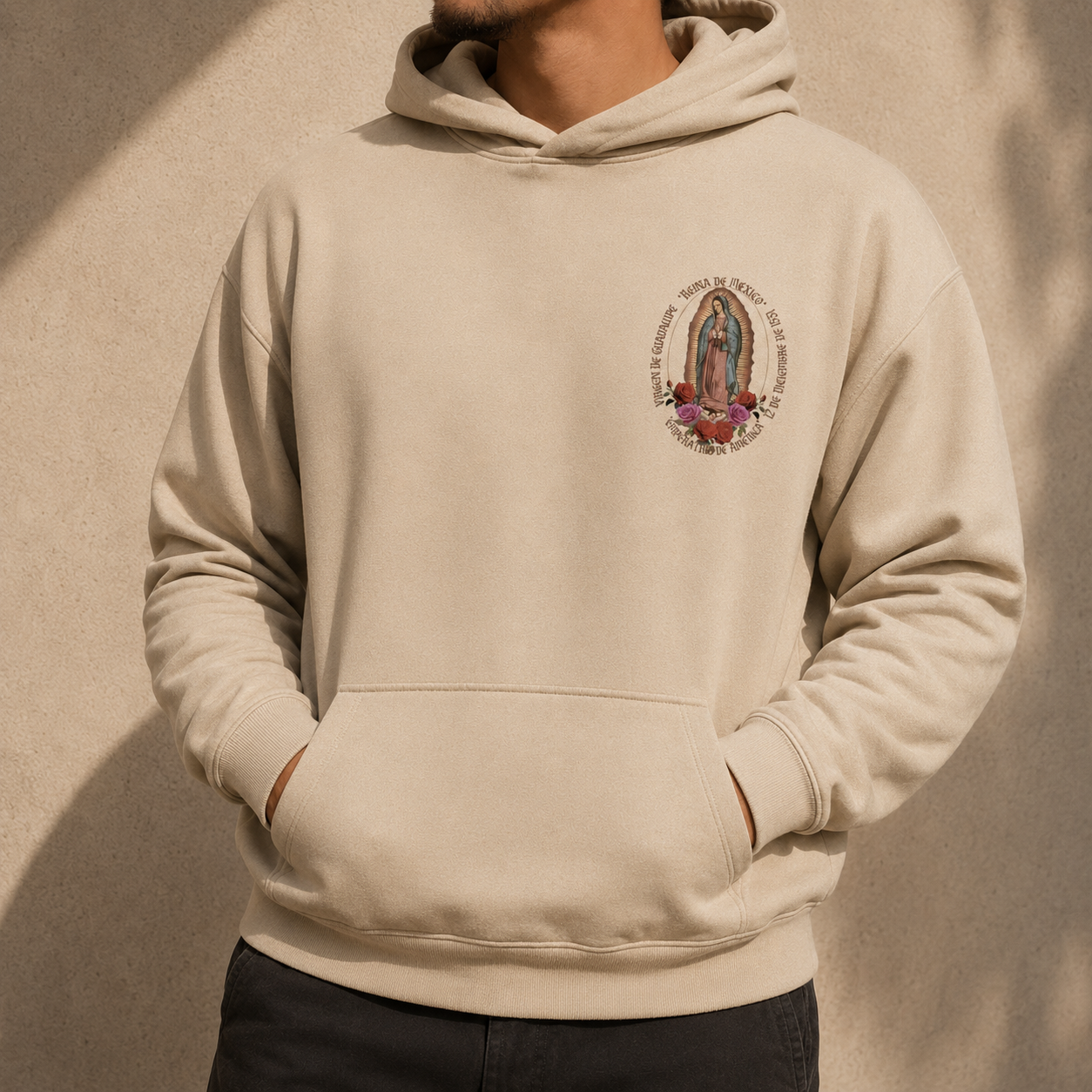 Moletom Masculino - Nossa Senhora de Guadalupe