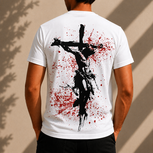 Camiseta Masculina Jesus Cruxificado