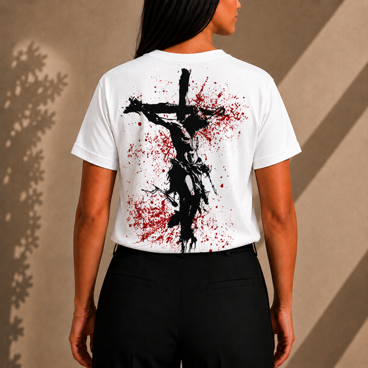 Camiseta Feminina Jesus Cruxificado