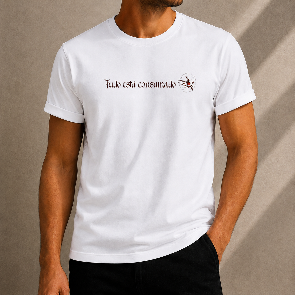 Camiseta Masculina Jesus Cruxificado