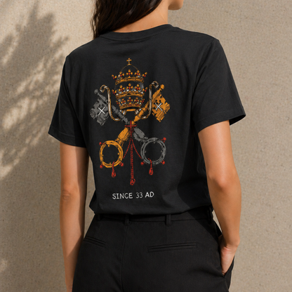 Camiseta Feminina Bandeira Vaticano - I'm Catholic REF - 2001
