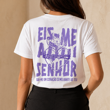 Camiseta Feminina - Eis me aqui Senhor - REF -6040
