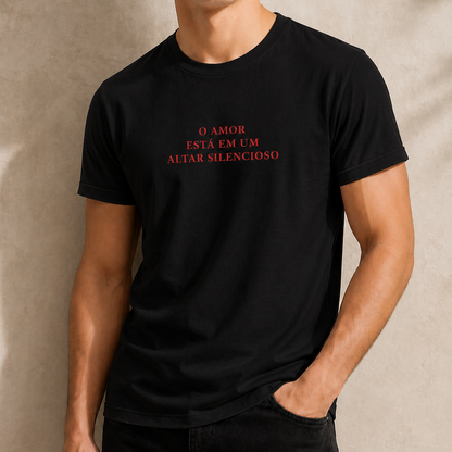 Camiseta Maculina - Altar Silêncioso -REF -6031