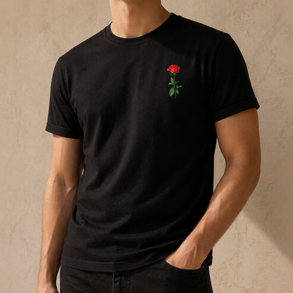 Camiseta Masculina - Chuva de Rosas REF -3020