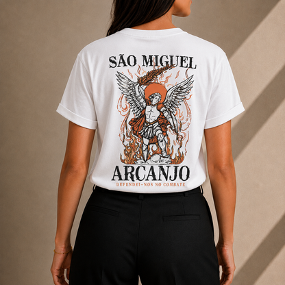 Camiseta Feminina São Miguel Arcanjo