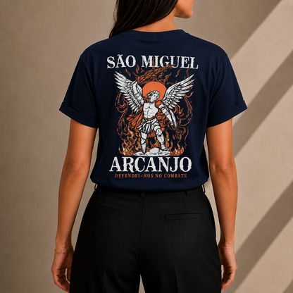 Camiseta Feminina São Miguel Arcanjo