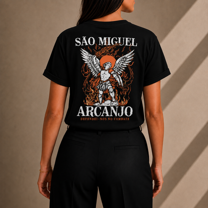 Camiseta Feminina São Miguel Arcanjo