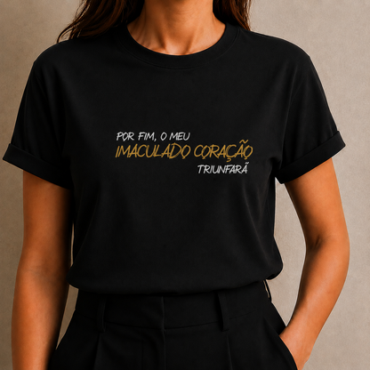 Camiseta Feminina Imaculado Coração