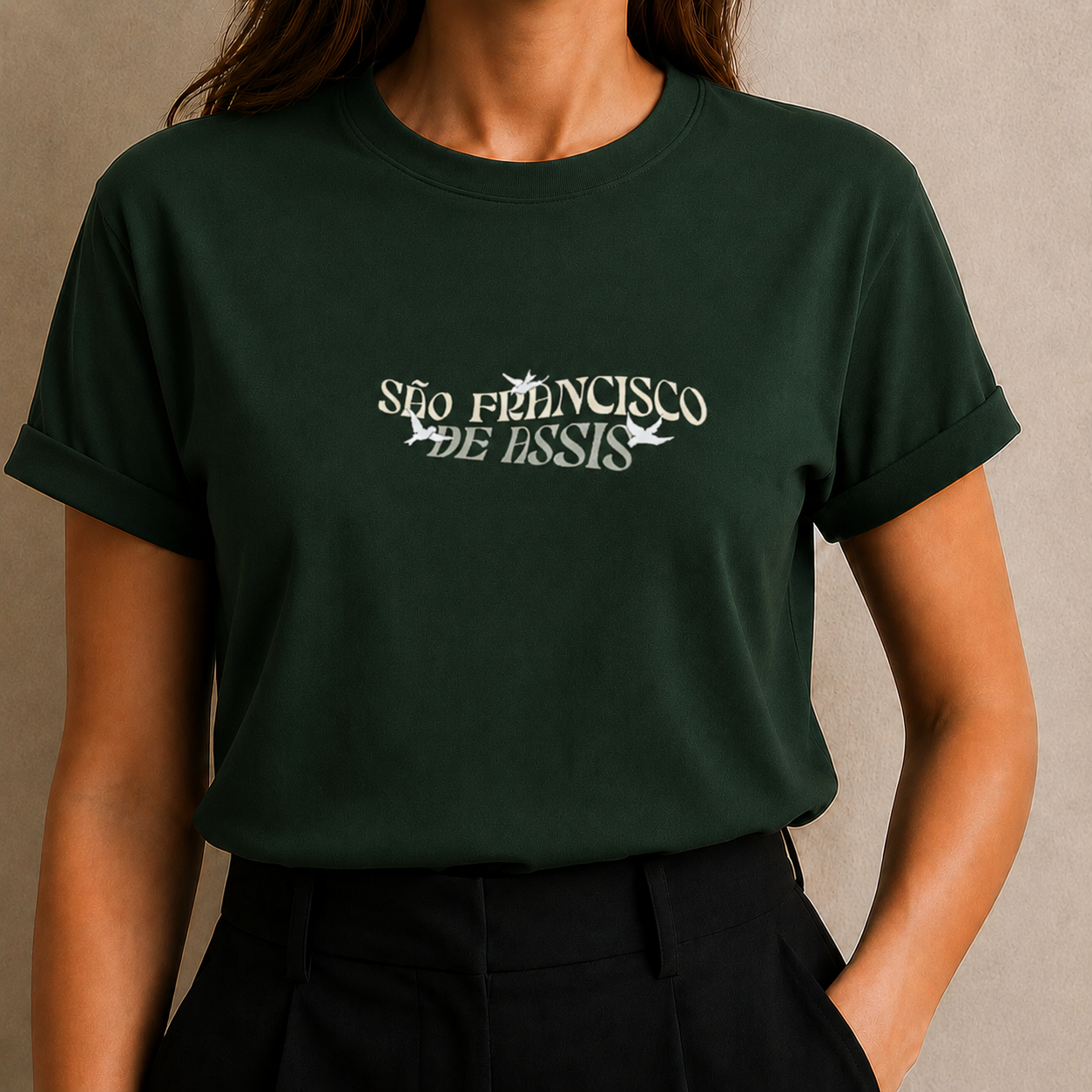 Camiseta Feminina São Francisco De Assis