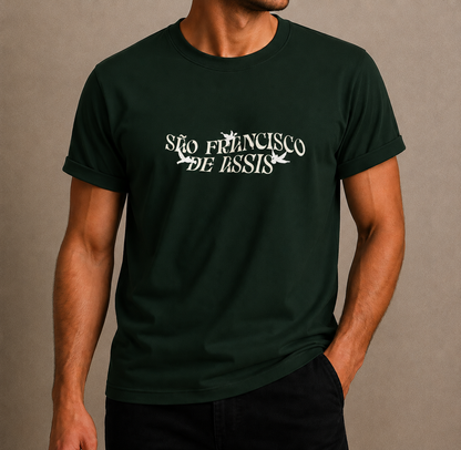 Camiseta Masculina São Francisco De Assis