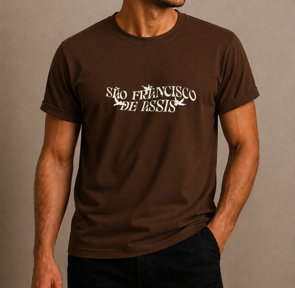 Camiseta Masculina São Francisco De Assis