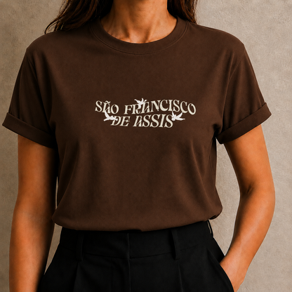 Camiseta Feminina São Francisco De Assis