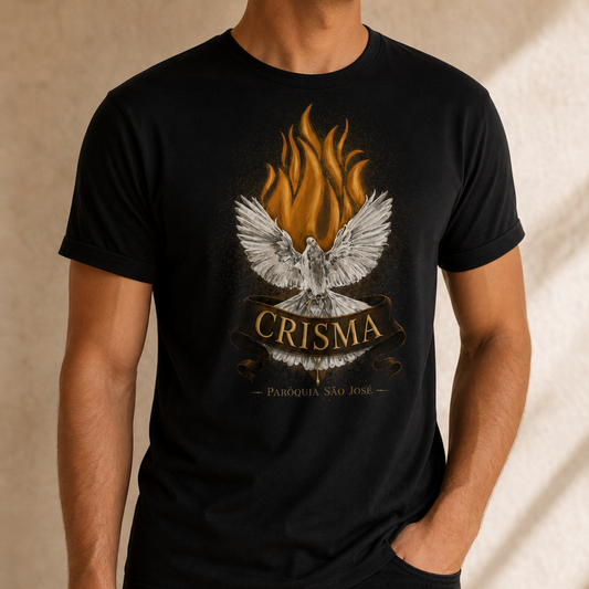 Camiseta Masculina - Sacramento Crisma REF - 6020