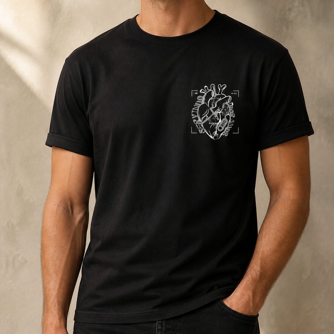 Camiseta Masculina - Pascom  REF- 6010