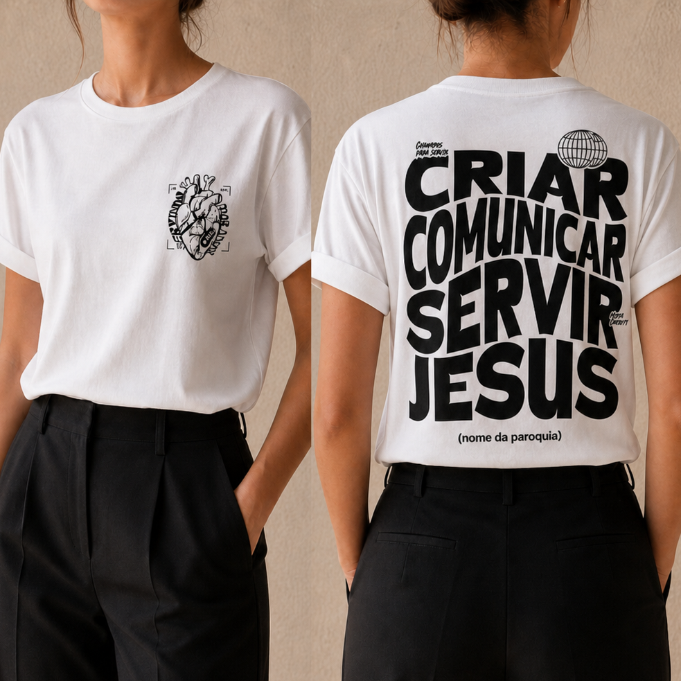 Camiseta Feminina - Pascom -REF - 6010