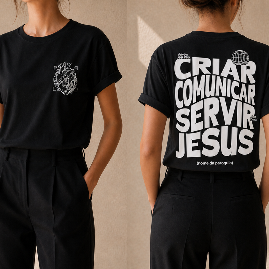 Camiseta Feminina - Pascom -REF - 6010