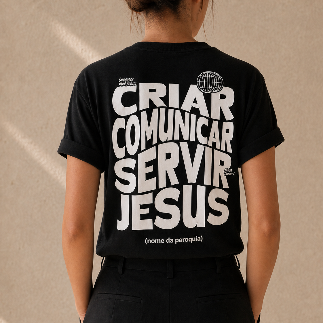 Camiseta Feminina - Pascom -REF - 6010