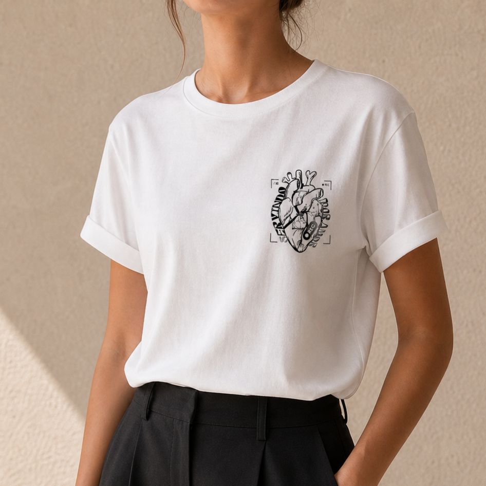 Camiseta Feminina - Pascom -REF - 6010