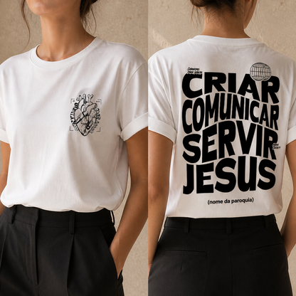 Camiseta Feminina - Pascom -REF - 6010