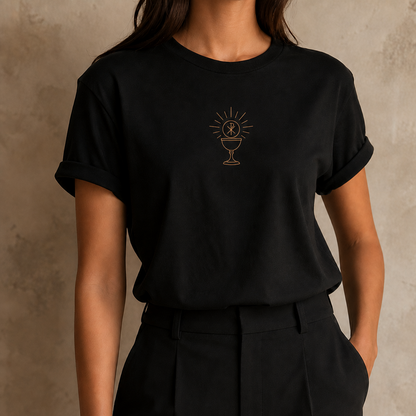 Camiseta Feminina Coroinha Clarissa - São Tarcisio - REF 1070