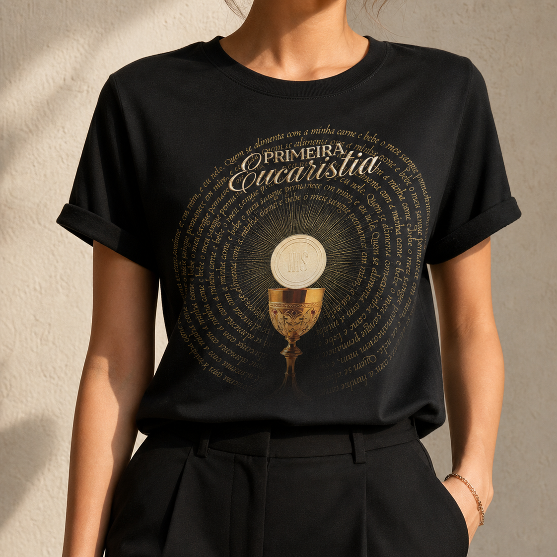 Camiseta Sacramento - Primeira Eucaristia - REF 6001
