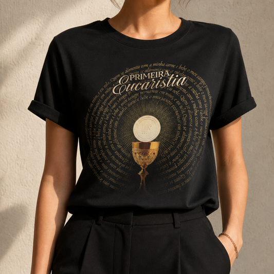Camiseta Sacramento - Primeira Eucaristia - REF 6001
