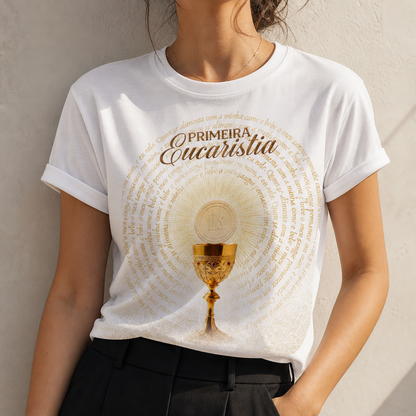 Camiseta Sacramento - Primeira Eucaristia - REF 6001