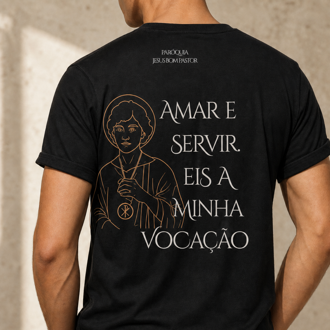 Camiseta Feminina Coroinha Acolito - São Tarcisio - REF -1070