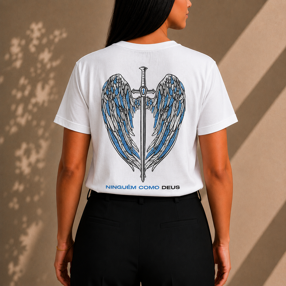 Camiseta Feminina São Miguel Arcanjo