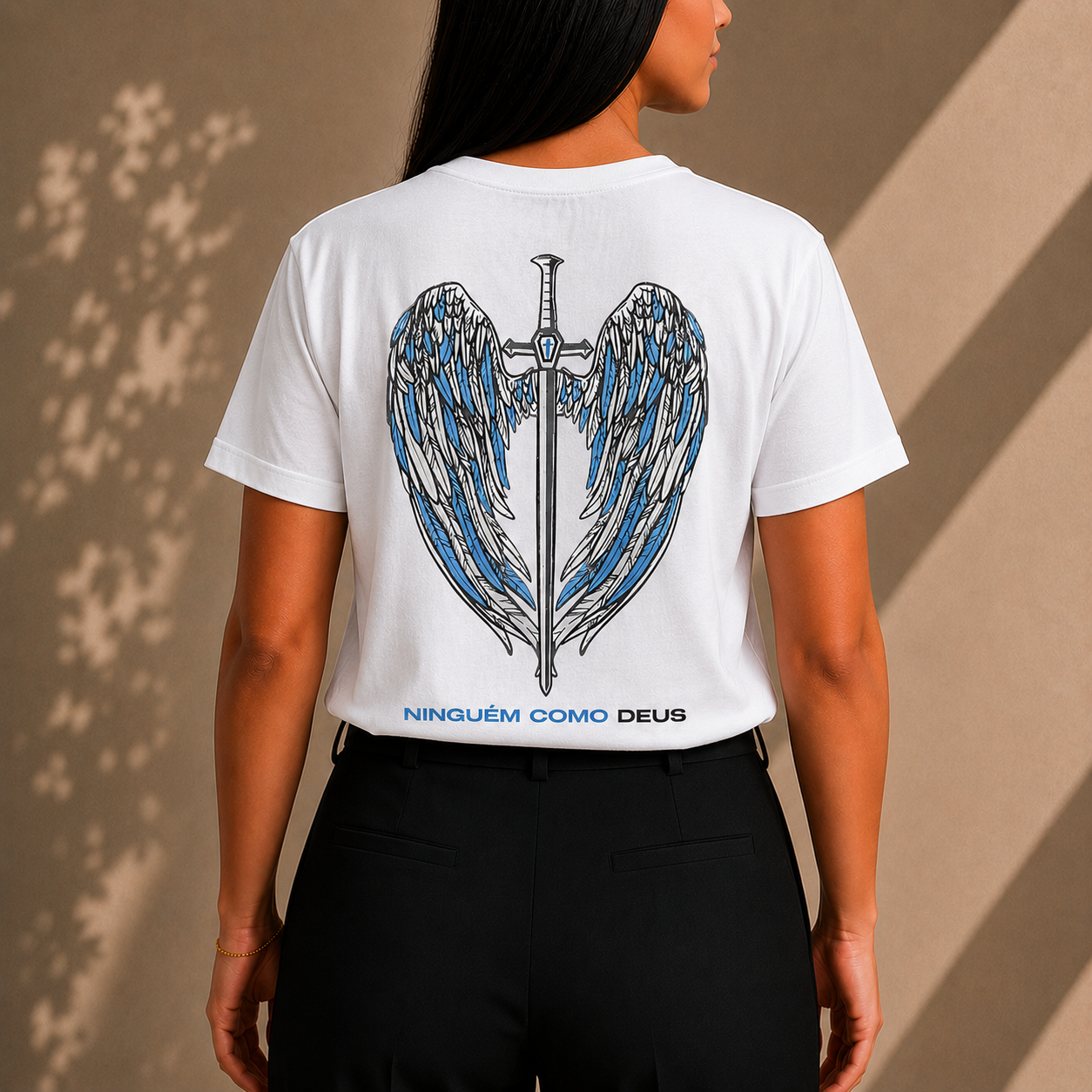 Camiseta Feminina São Miguel Arcanjo