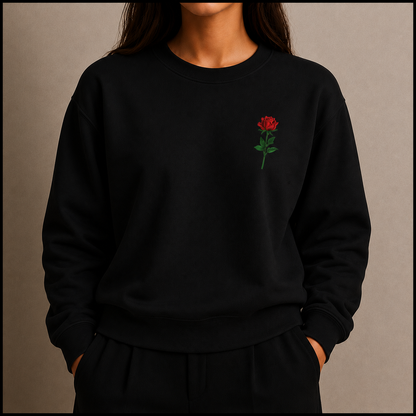 Moletom Careca Feminnina Chuva de Rosas