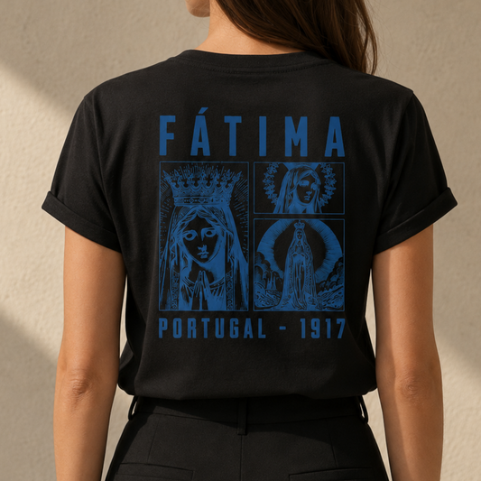 Camiseta Feminina Nossa Senhora De Fátima -REF 1040