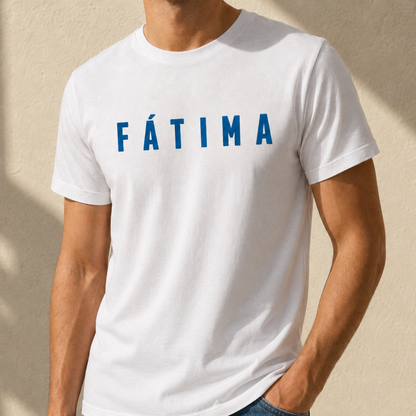 Camiseta Masculina Nossa Senhora De Fátima - REF - 1040