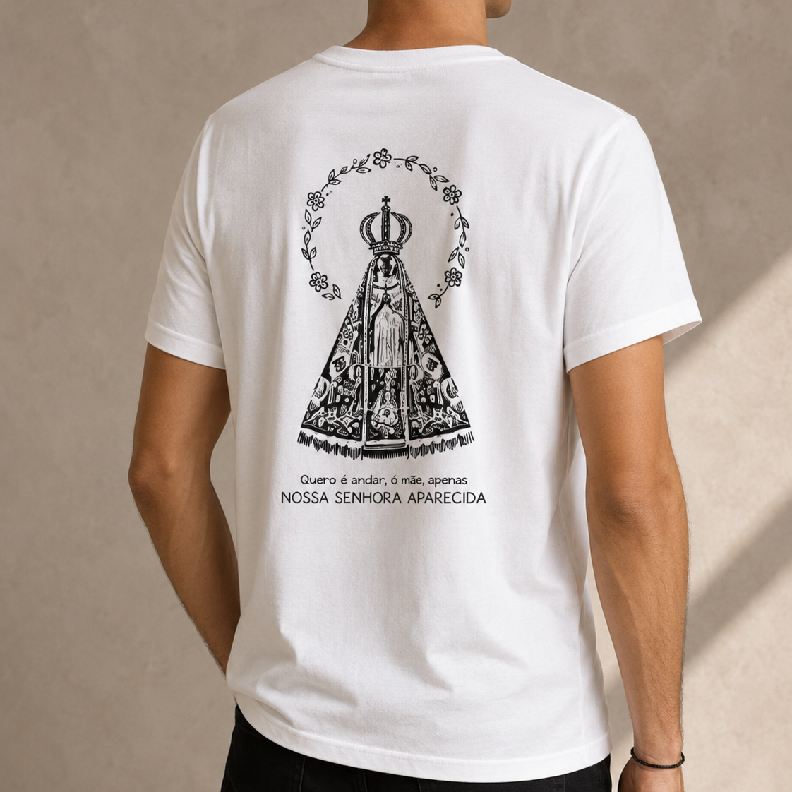 Camiseta Masculina Nossa Senhora Aparecida - 1020