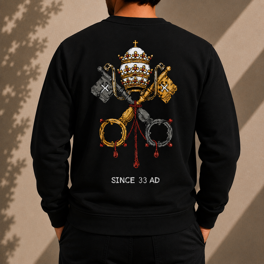 Moletom Maculina Bandeira Vaticano - I'm Catholic