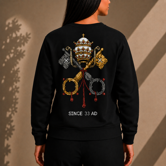 Moletom Feminina Bandeira Vaticano - I'm Catholic