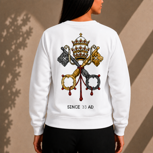 Moletom Feminina Bandeira Vaticano - I'm Catholic