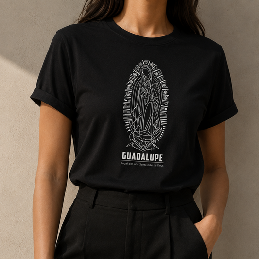 Camiseta Feminina Nossa Senhora Guadalupe REF - 1010