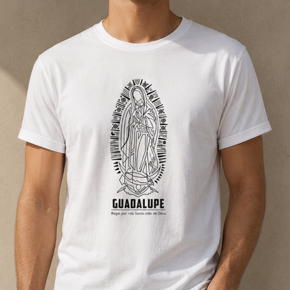 Camiseta Masculina Nossa Senhora Guadalupe REF 1010