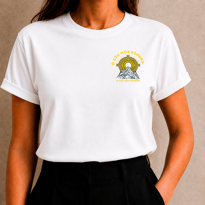 Camiseta Feminina São Carlo Acutis